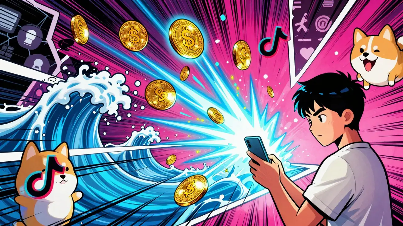 How Social Media Drives Memecoin Prices