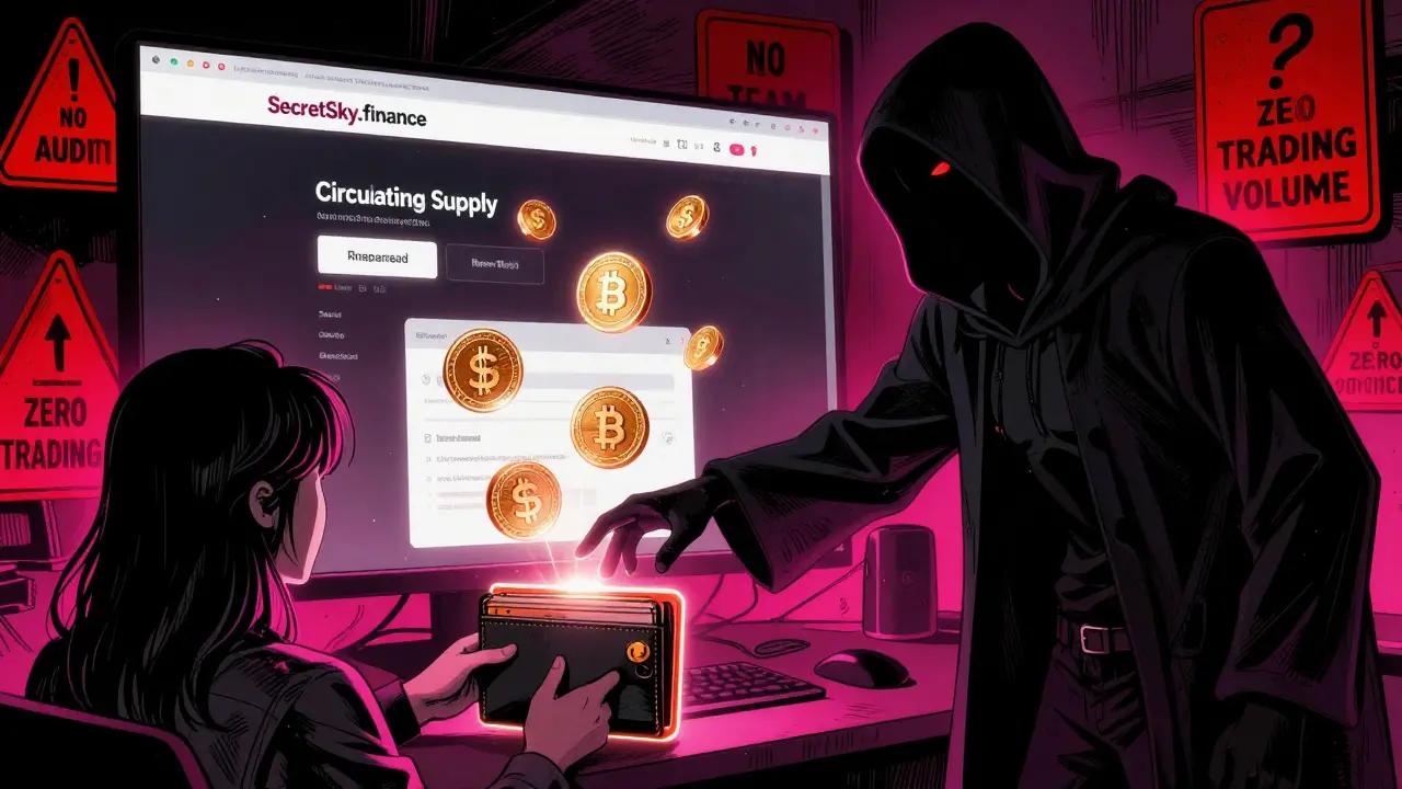 SecretSky.finance (SSF) Airdrop: What We Know and What to Watch Out For