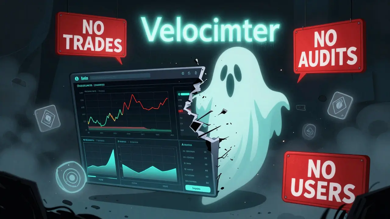 Velocimeter Crypto Exchange Review: A High-Risk Platform with Zero Trading Activity