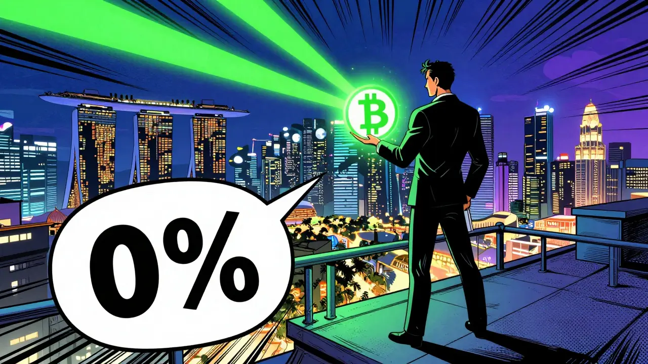 Singapore Crypto Tax Guide: Why There Is No Capital Gains Tax in 2026