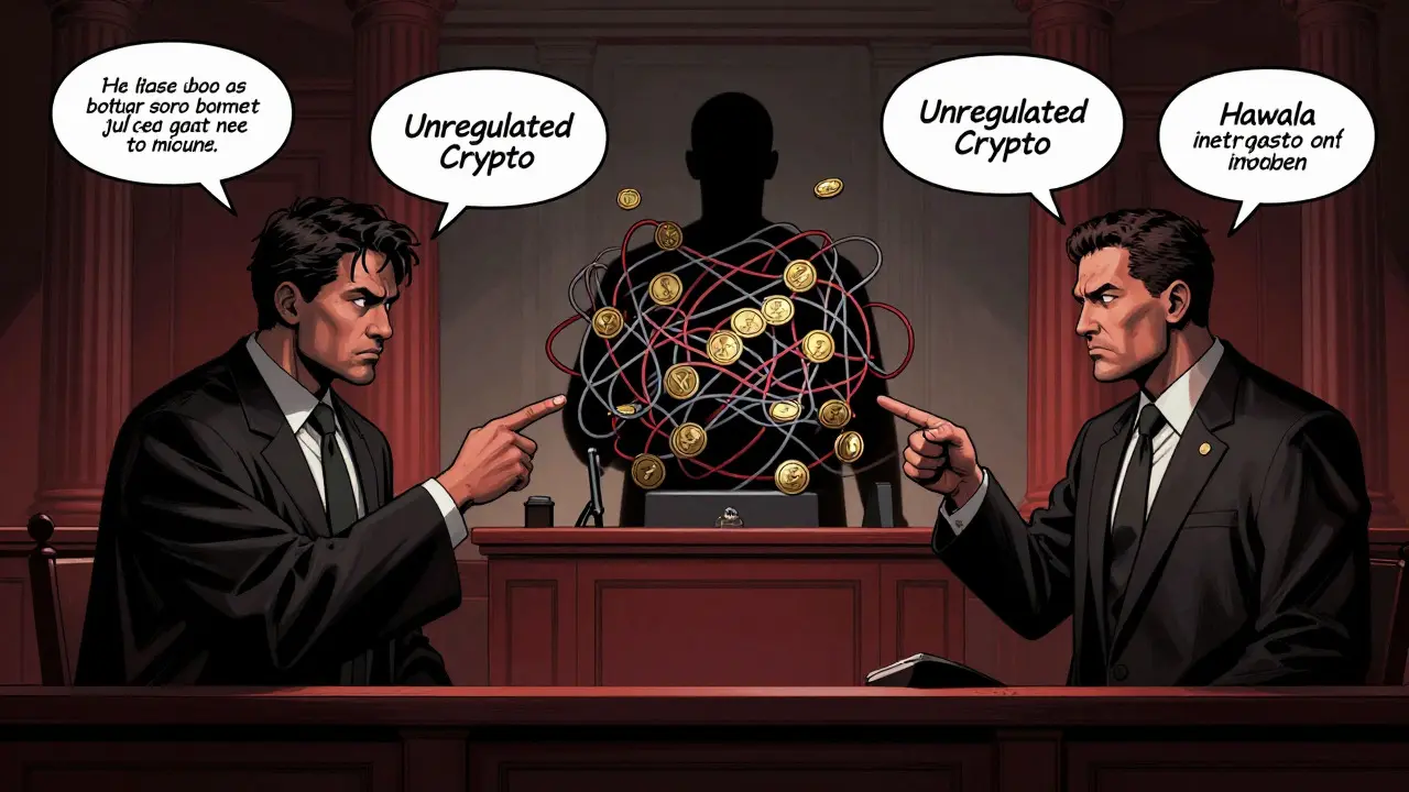 Justices warning about unregulated crypto trading in graphic novel art