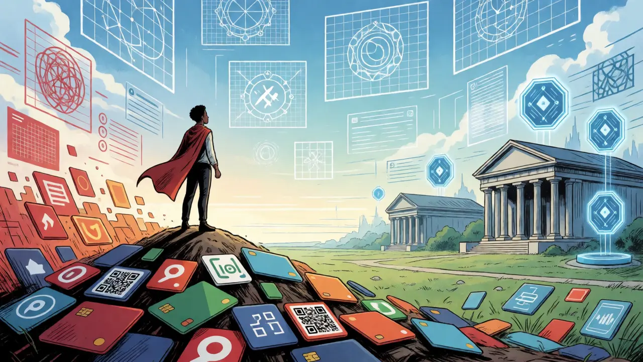 Futuristic view of stable Nigerian crypto payment methods